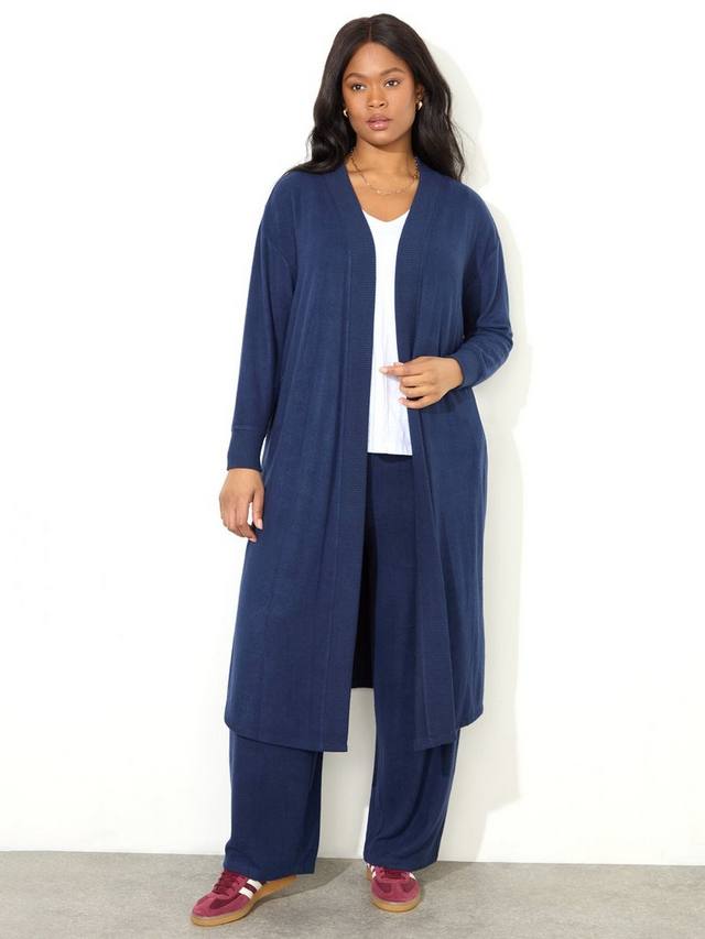 Изогнутый супер мягкий кардиган Live Unlimited, синий
Изогнутый супер мягкий кардиган Live Unlimited, синий