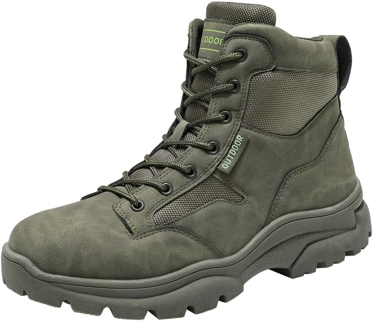 Зимние походные ботинки для мужчин, тактические ботинки, боевые ботинки, рабочая обувь, уличная и прогулочная обувь Tsuukuie, зеленый
Зимние походные ботинки для мужчин, тактические ботинки, боевые ботинки, рабочая обувь, уличная и прогулочная обувь Tsuukuie, зеленый