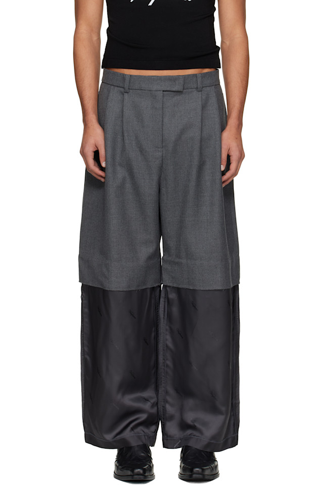 Vaquera Серые укороченные брюки
Vaquera Серые укороченные брюки