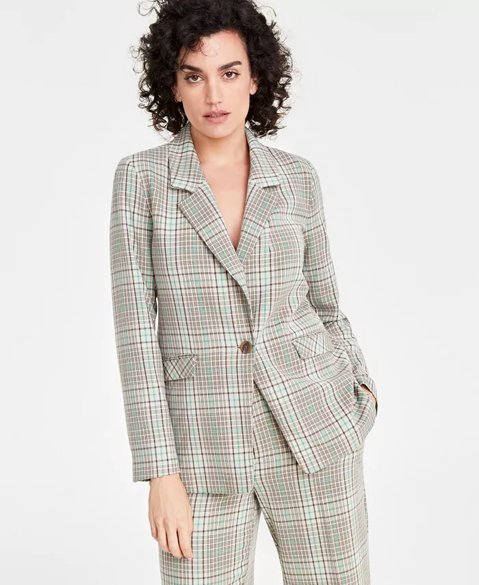 Женский однотонный блейзер Boyfriend On 34th, коричневый/бежевый
Женский однотонный блейзер Boyfriend On 34th, коричневый/бежевый