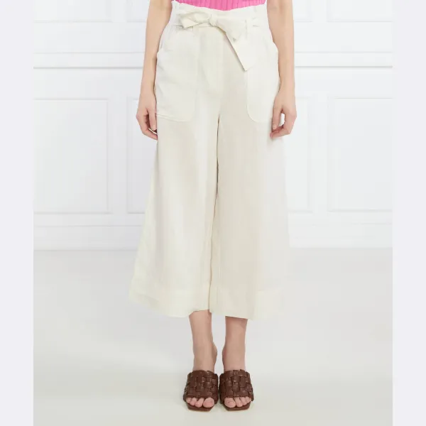 Льняные брюки прямого кроя с окном Max&Co., бежевый
Льняные брюки прямого кроя с окном Max&Co., бежевый