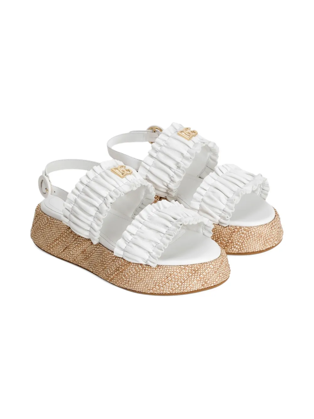 Босоножки с логотипом Dolce & Gabbana Kids, белый
Босоножки с логотипом Dolce & Gabbana Kids, белый