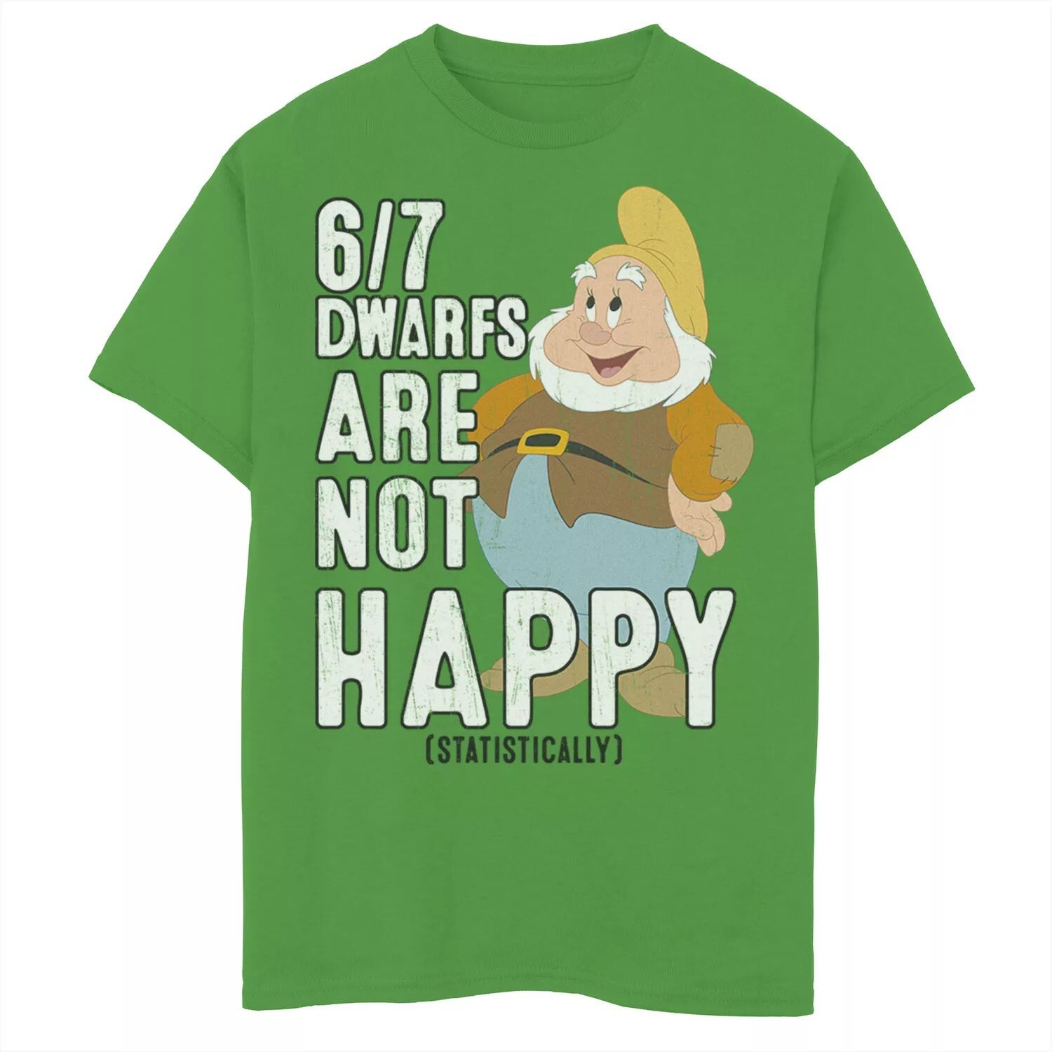 Футболка Disney Snow White Not Happy Dwarfs для мальчиков 8–20 лет Licensed Character 
Футболка Disney Snow White Not Happy Dwarfs для мальчиков 8–20 лет Licensed Character