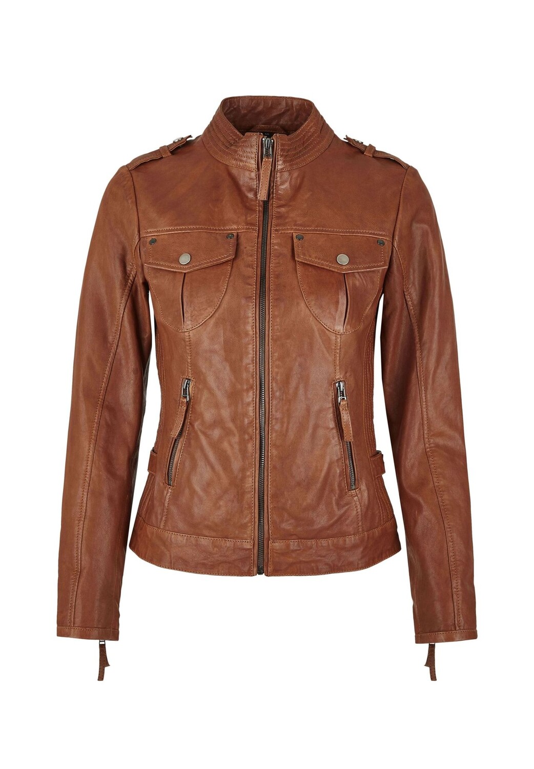 Кожаная куртка SEELENA 7eleven, коньячный
Кожаная куртка SEELENA 7eleven, коньячный