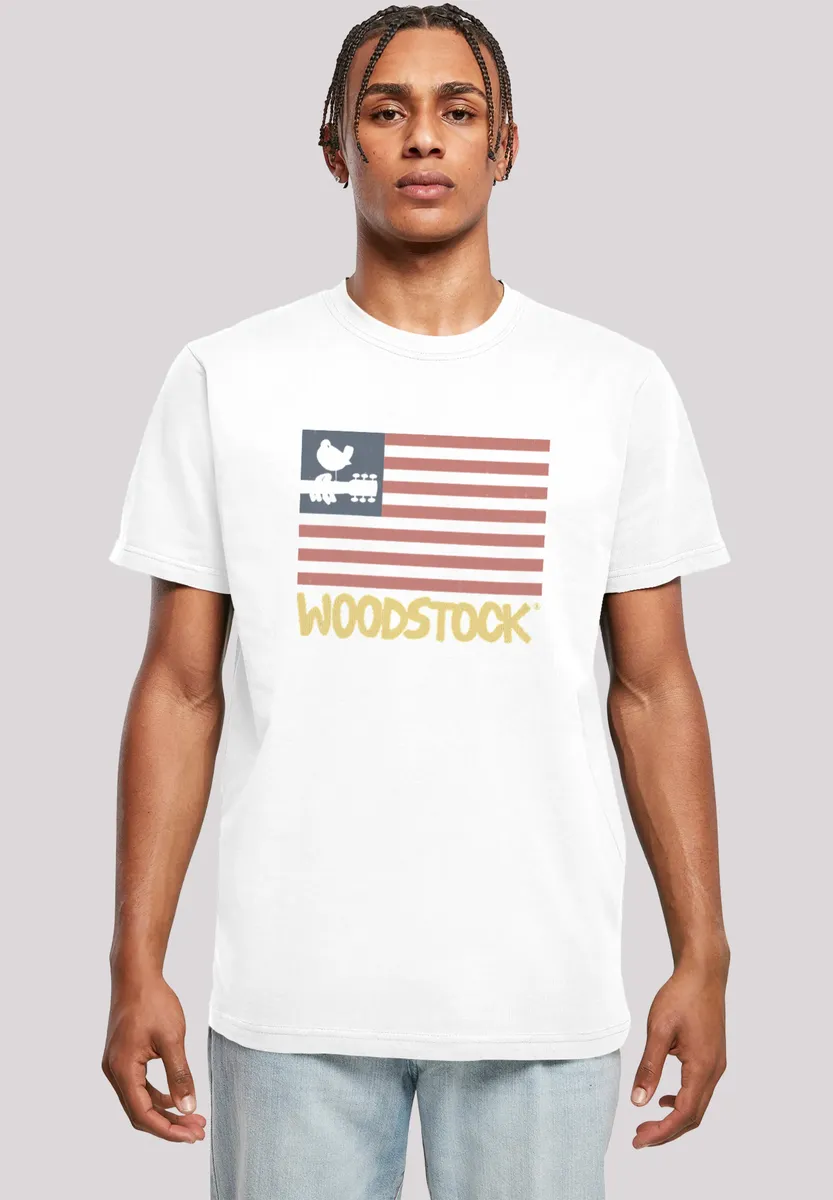 Футболка F4NT4STIC "Woodstock USA Flag", мужская, премиум-мерч, стандартного кроя, базовая модель, рубашка с полосками, белый
Футболка F4NT4STIC "Woodstock USA Flag", мужская, премиум-мерч, стандартного кроя, базовая модель, рубашка с полосками, белый