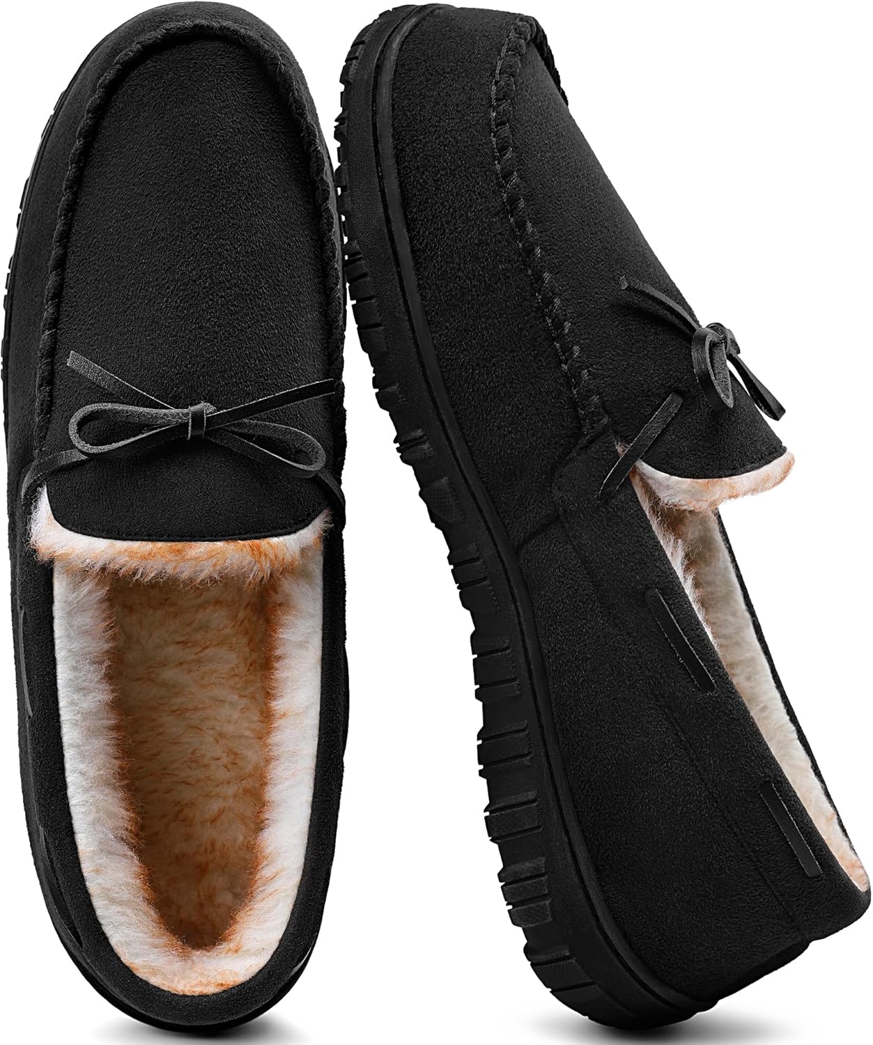 Мужские домашние мокасины с теплым мягким плюшем и эффектом памяти shoeslocker - Комфортные, с нескользящей подошвой для дома и улицы - Черные, Бежевые, Коричневые
Мужские домашние мокасины с теплым мягким плюшем и эффектом памяти shoeslocker - Комфортные, с нескользящей подошвой для дома и улицы - Черные, Бежевые, Коричневые