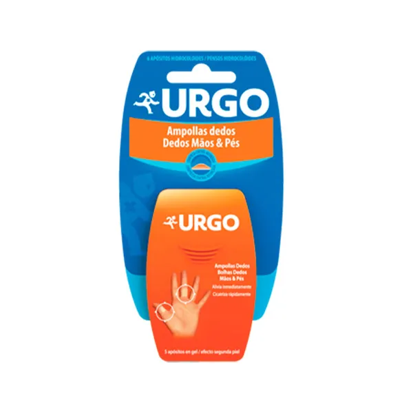 Лечение волдырей на руках и ногах Ampollas Dedos Urgo, 6 UD
Лечение волдырей на руках и ногах Ampollas Dedos Urgo, 6 UD