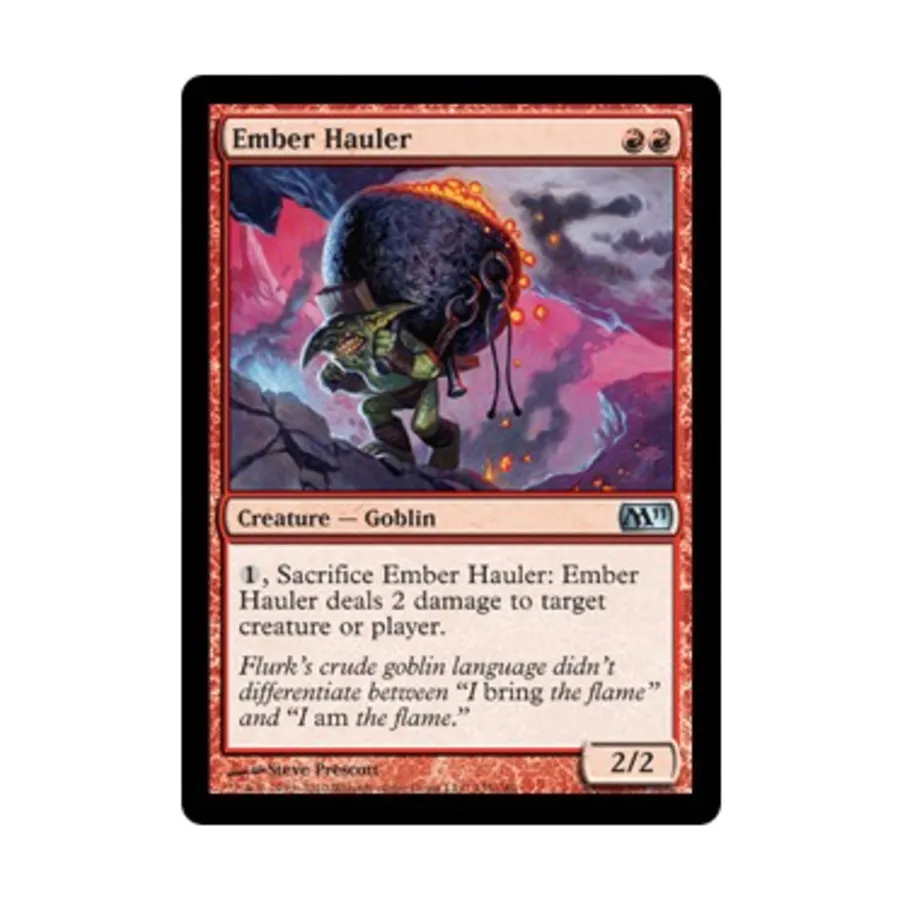 CCG Эмбер Хаулер (Ю), MTG - Magic 2011
CCG Эмбер Хаулер (Ю), MTG - Magic 2011