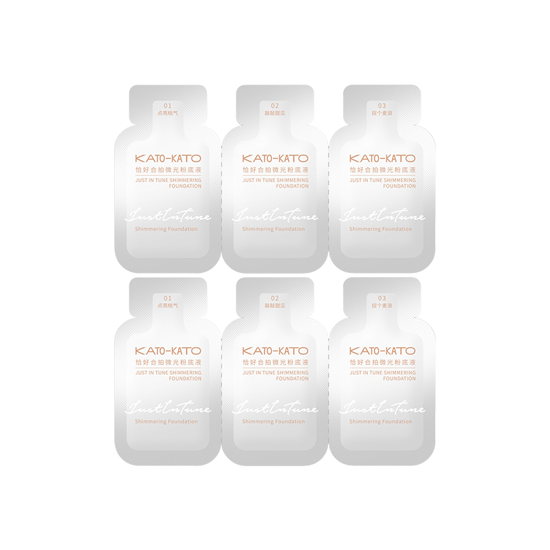 Набор образцов тонального крема KATO Perfect Match Shimmer из трех оттенков для осветления и коррекции тона кожи 0,8 мл*6 KATO-KATO
Набор образцов тонального крема KATO Perfect Match Shimmer из трех оттенков для осветления и коррекции тона кожи 0,8 мл*6 KATO-KATO