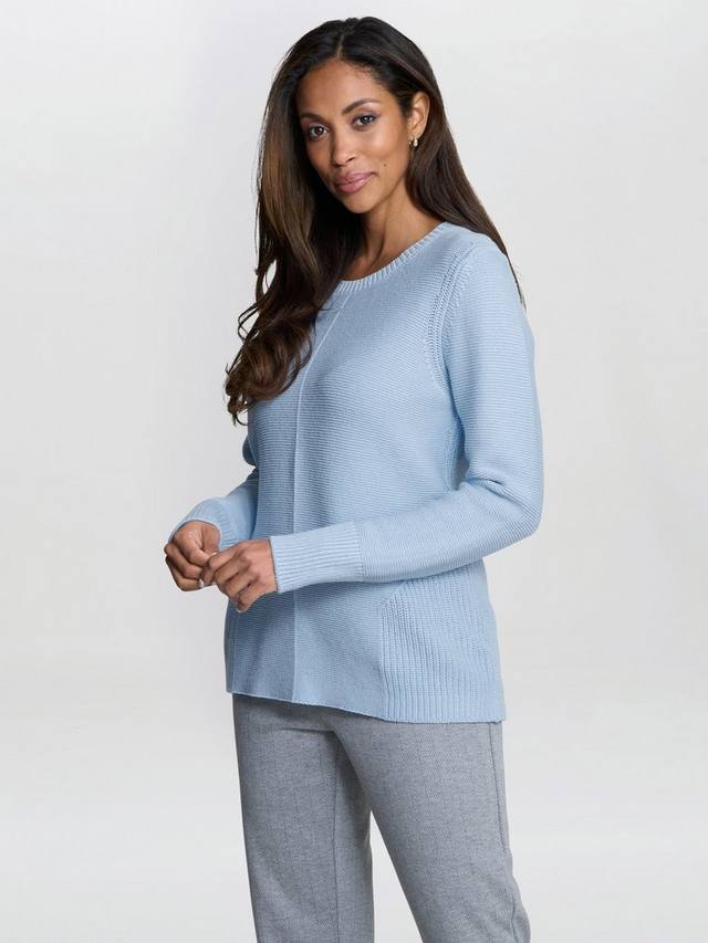 Ребристый джемпер Gina Bacconi, Sky
Ребристый джемпер Gina Bacconi, Sky