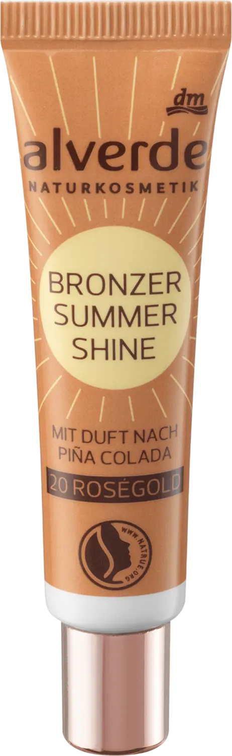 Бронзер alverde NATURKOSMETIK Bronzer Liquid Summer Shine 20 Roségold, 15 ml
Бронзер alverde NATURKOSMETIK Bronzer Liquid Summer Shine 20 Roségold, 15 ml