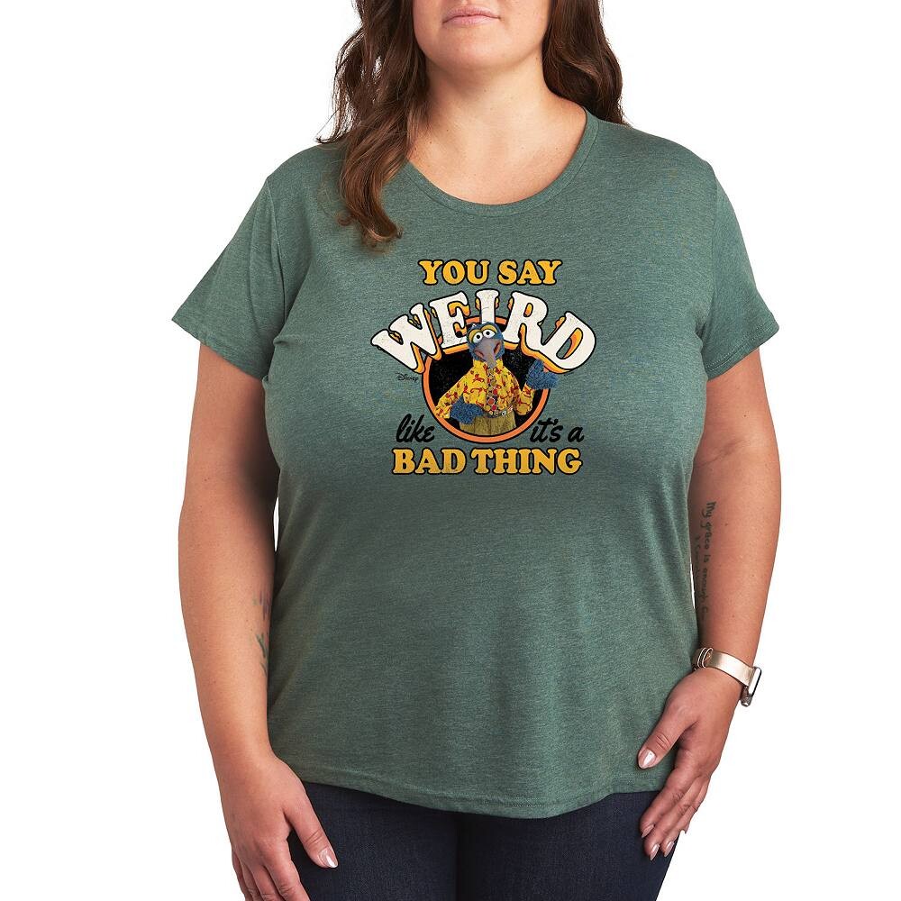 Футболка Disney's The Muppets Gonzo Plus со странным рисунком, цвет Heather Green
Футболка Disney's The Muppets Gonzo Plus со странным рисунком, цвет Heather Green