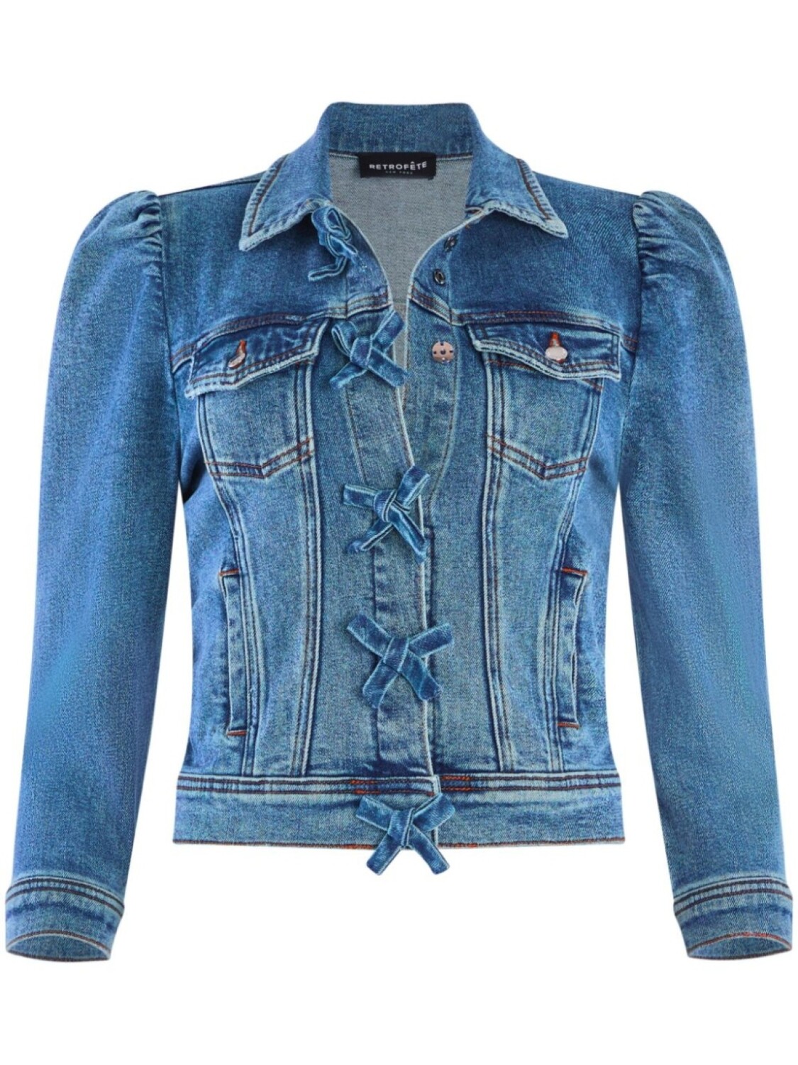 Джинсовая куртка цвета сирени Retrofete, черный
Джинсовая куртка цвета сирени Retrofete, черный