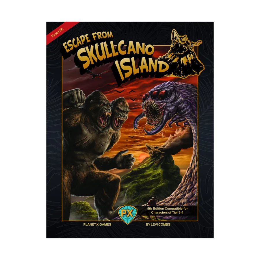 Escape from Skullcano Island, Role Playing Games (Planet X Games), твердый переплет
Escape from Skullcano Island, Role Playing Games (Planet X Games), твердый переплет
