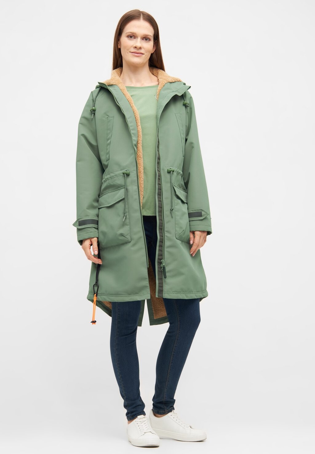 Зимнее пальто Derbe, зеленый
Зимнее пальто Derbe, зеленый