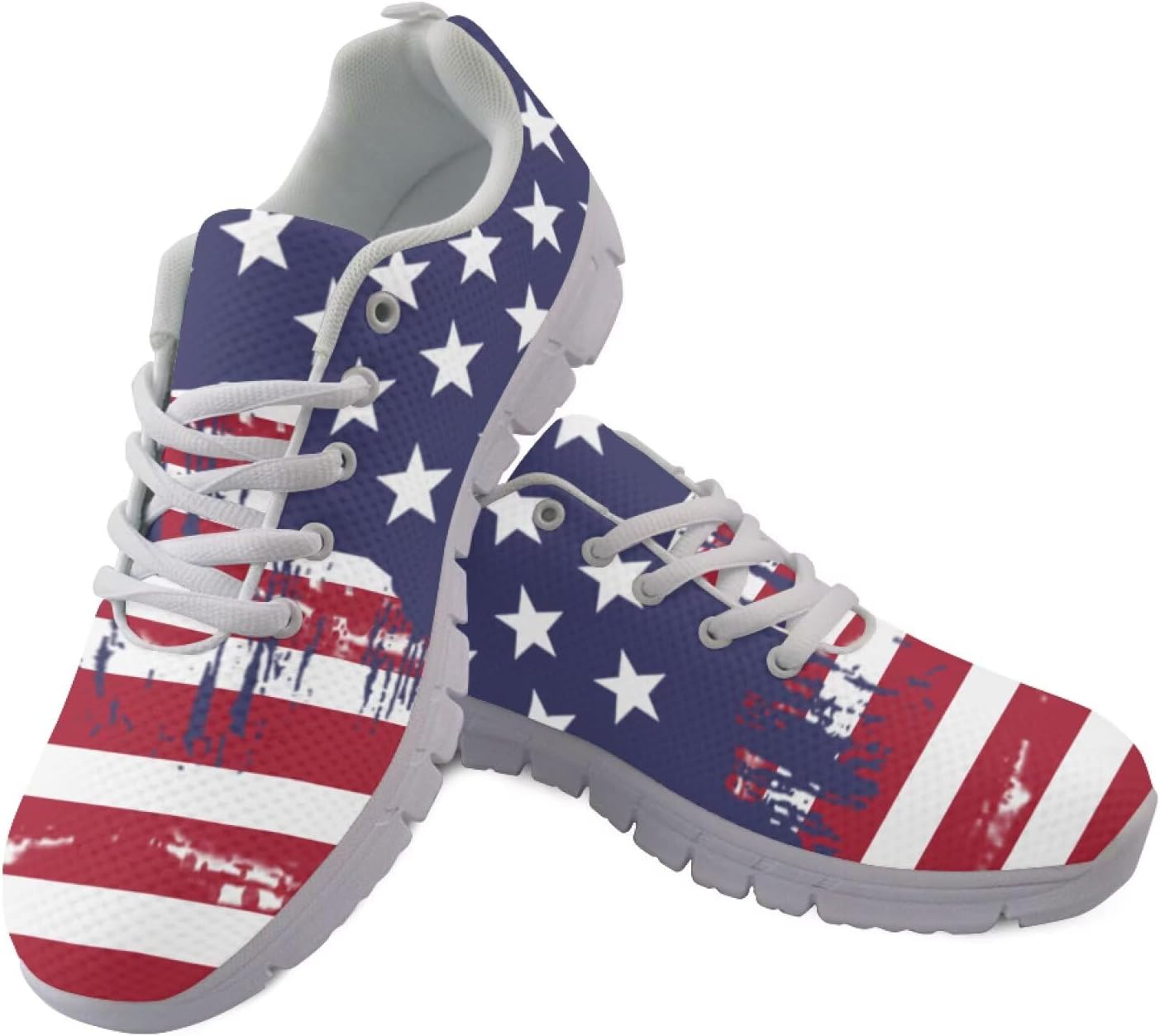 Женские и мужские кроссовки на шнуровке, спортивные, прочные, для бега, походов и тренажерного зала, размеры США 5-15 Xixirimido, American Flag
Женские и мужские кроссовки на шнуровке, спортивные, прочные, для бега, походов и тренажерного зала, размеры США 5-15 Xixirimido, American Flag