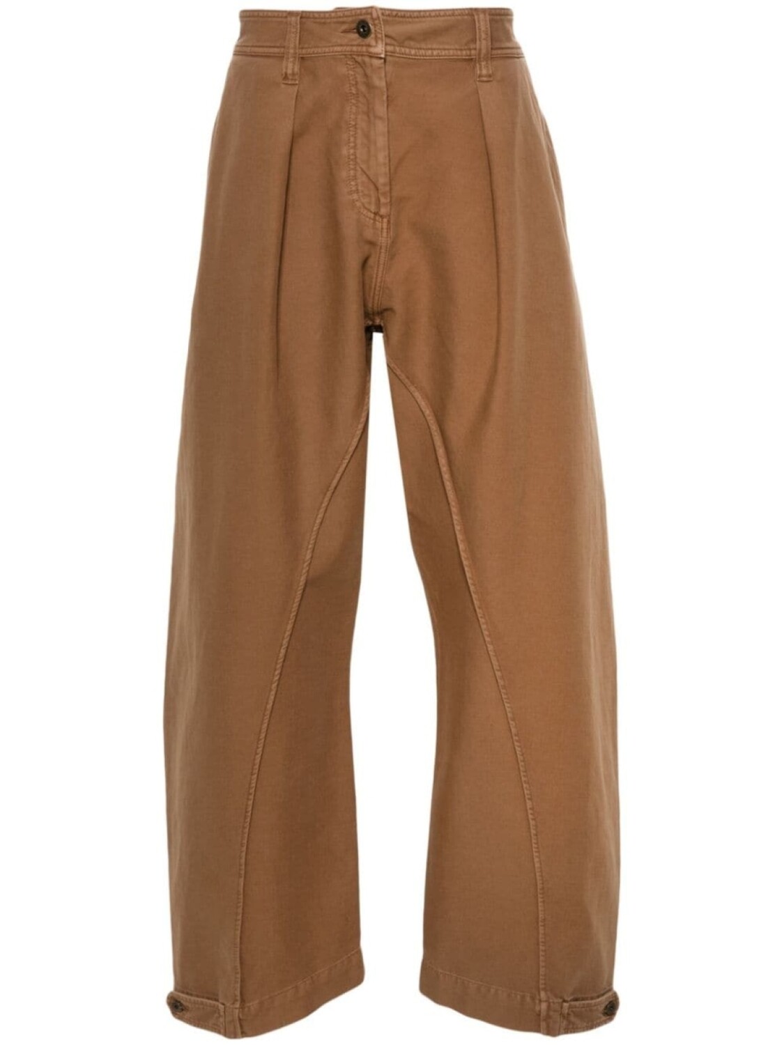 JW Anderson хлопковые брюки, коричневый
JW Anderson хлопковые брюки, коричневый