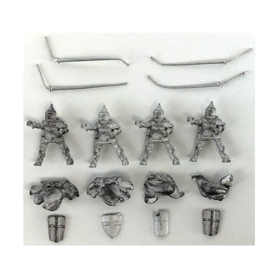 Кавалерия в прусском шлеме и полном доспехе №1, Historical Miniatures - Teutonic Knights - Loose Miniatures (25mm)
Кавалерия в прусском шлеме и полном доспехе №1, Historical Miniatures - Teutonic Knights - Loose Miniatures (25mm)