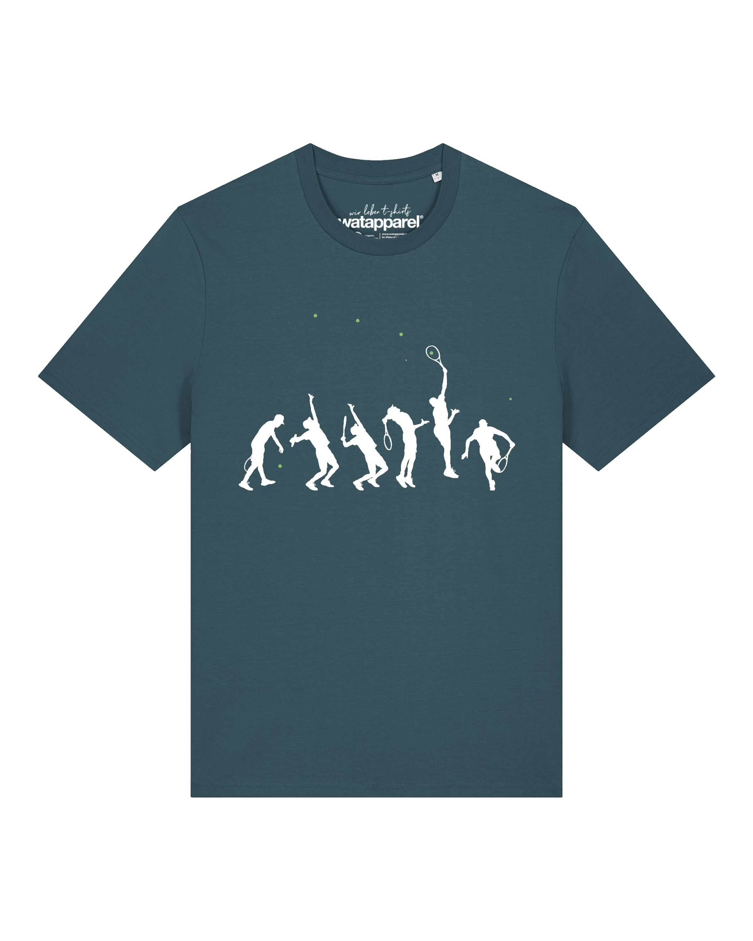 Watapparel Футболка 'Tennis Evolution' в синем цвете
Watapparel Футболка 'Tennis Evolution' в синем цвете