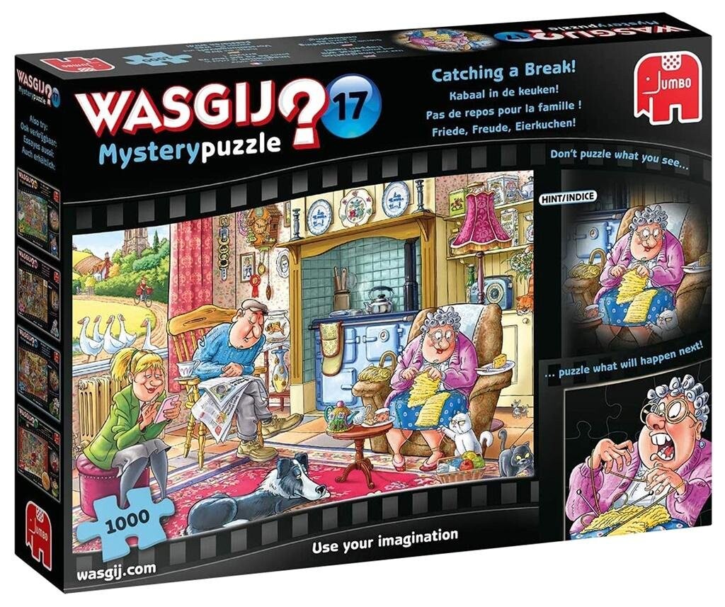 Пазл Jumbo, Wasgij A Moment of Peace, 1000 шт.
Пазл Jumbo, Wasgij A Moment of Peace, 1000 шт.