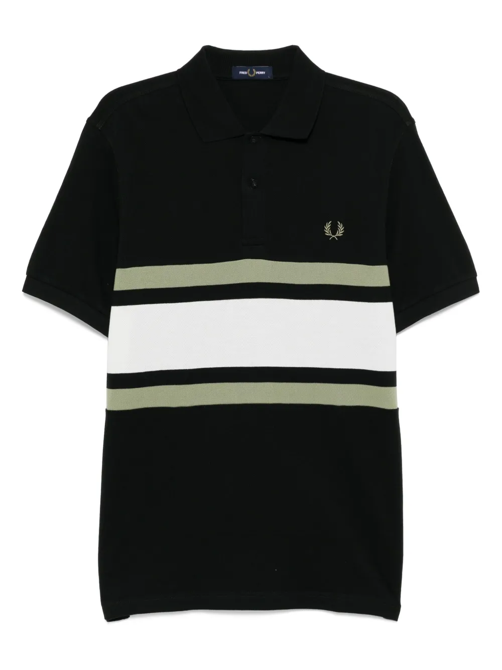 Рубашка поло со вставками Fred Perry, зеленый
Рубашка поло со вставками Fred Perry, зеленый