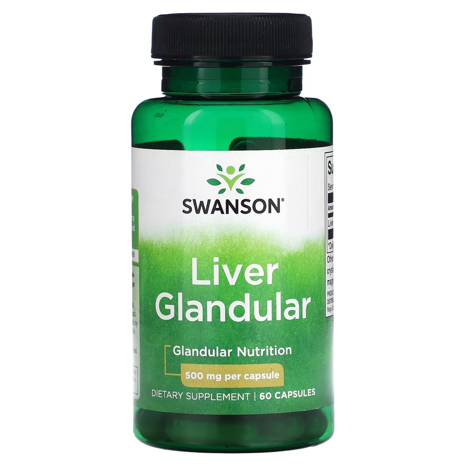 Добавка Swanson Liver Glandular 500 мг, 60 капсул
Добавка Swanson Liver Glandular 500 мг, 60 капсул