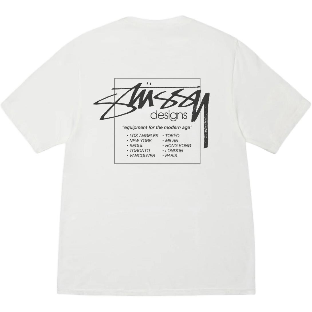 Футболка Modern Age с пигментной окраской Stussy, белый
Футболка Modern Age с пигментной окраской Stussy, белый