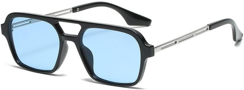 Модные панк-солнцезащитные очки для женщин и мужчин, классические винтажные очки-маска с защитой от УФ-излучения UV400 для пляжа, путешествий и отдыха на природе TVTBBVV, Black Blue
Модные панк-солнцезащитные очки для женщин и мужчин, классические винтажные очки-маска с защитой от УФ-излучения UV400 для пляжа, путешествий и отдыха на природе TVTBBVV, Black Blue