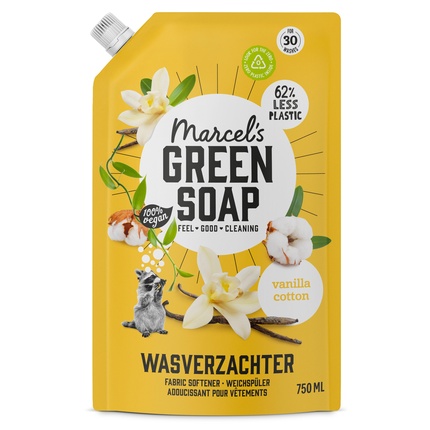 Сменный блок кондиционера для белья «Ваниль и хлопок» Marcel's Green Soap
Сменный блок кондиционера для белья «Ваниль и хлопок» Marcel's Green Soap