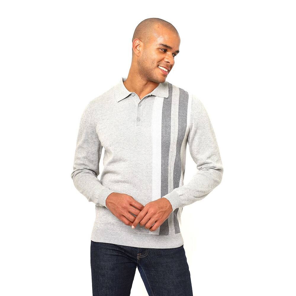 Поло с длинными рукавами Manrosa VELLAPAIS, цвет Light Grey 
Поло с длинными рукавами Manrosa VELLAPAIS, цвет Light Grey