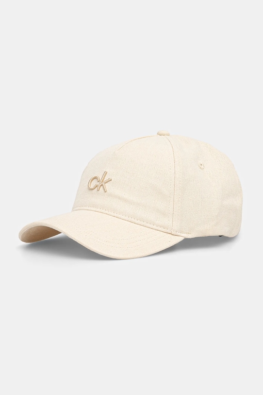 Льняная кепка с козырьком Calvin Klein, бежевый
Льняная кепка с козырьком Calvin Klein, бежевый