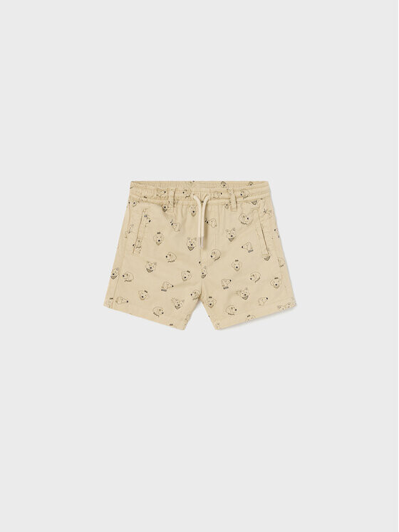 Тканевые шорты стандартного кроя Mayoral, бежевый
Тканевые шорты стандартного кроя Mayoral, бежевый