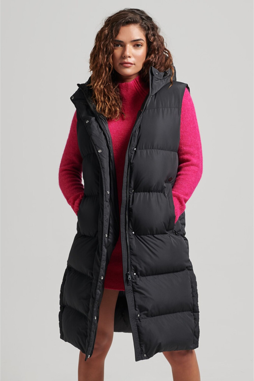 Утепленный жилет Touchline Superdry, черный
Утепленный жилет Touchline Superdry, черный