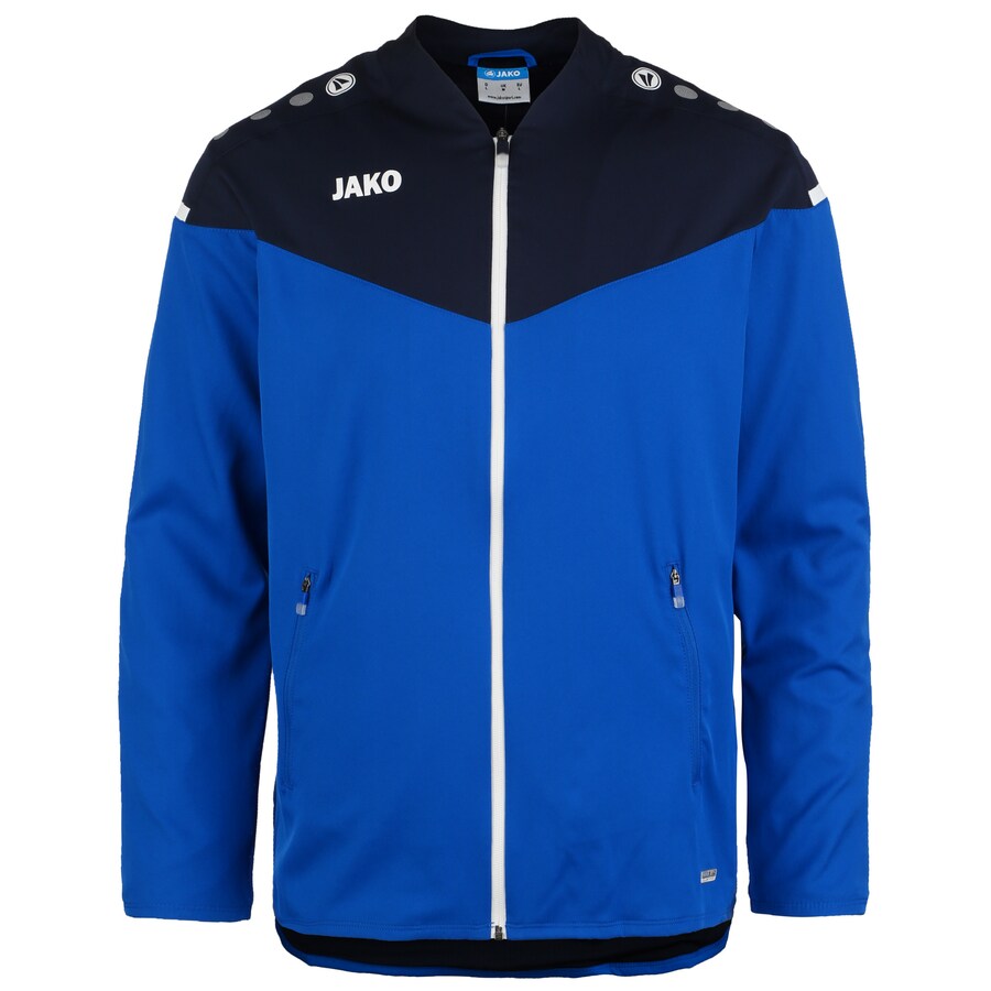 Спортивная куртка JAKO Champ 2.0, цвет marine blue/Royal blue
Спортивная куртка JAKO Champ 2.0, цвет marine blue/Royal blue