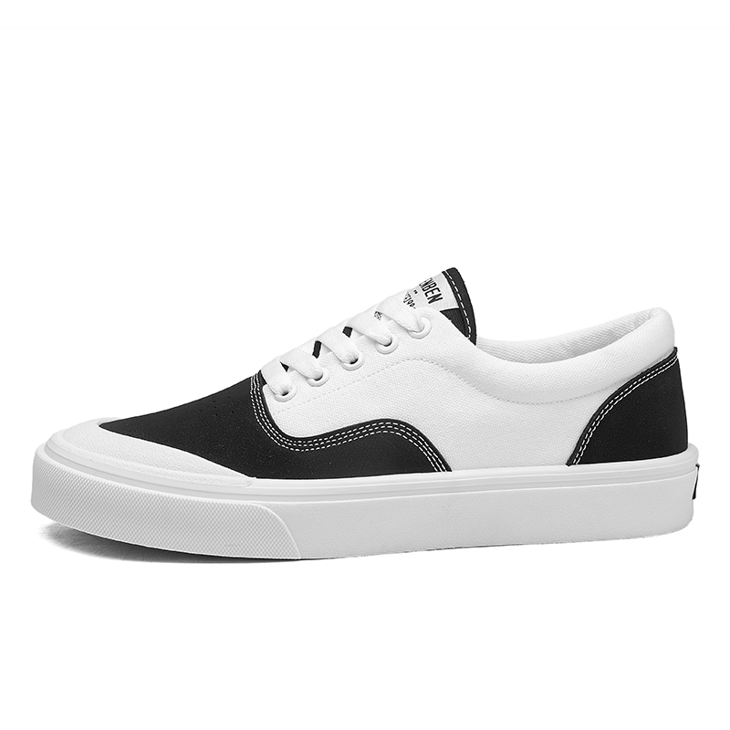 RENBEN Антискользящие и износостойкие низкие кеды унисекс бело-черные, цвет White Black
RENBEN Антискользящие и износостойкие низкие кеды унисекс бело-черные, цвет White Black