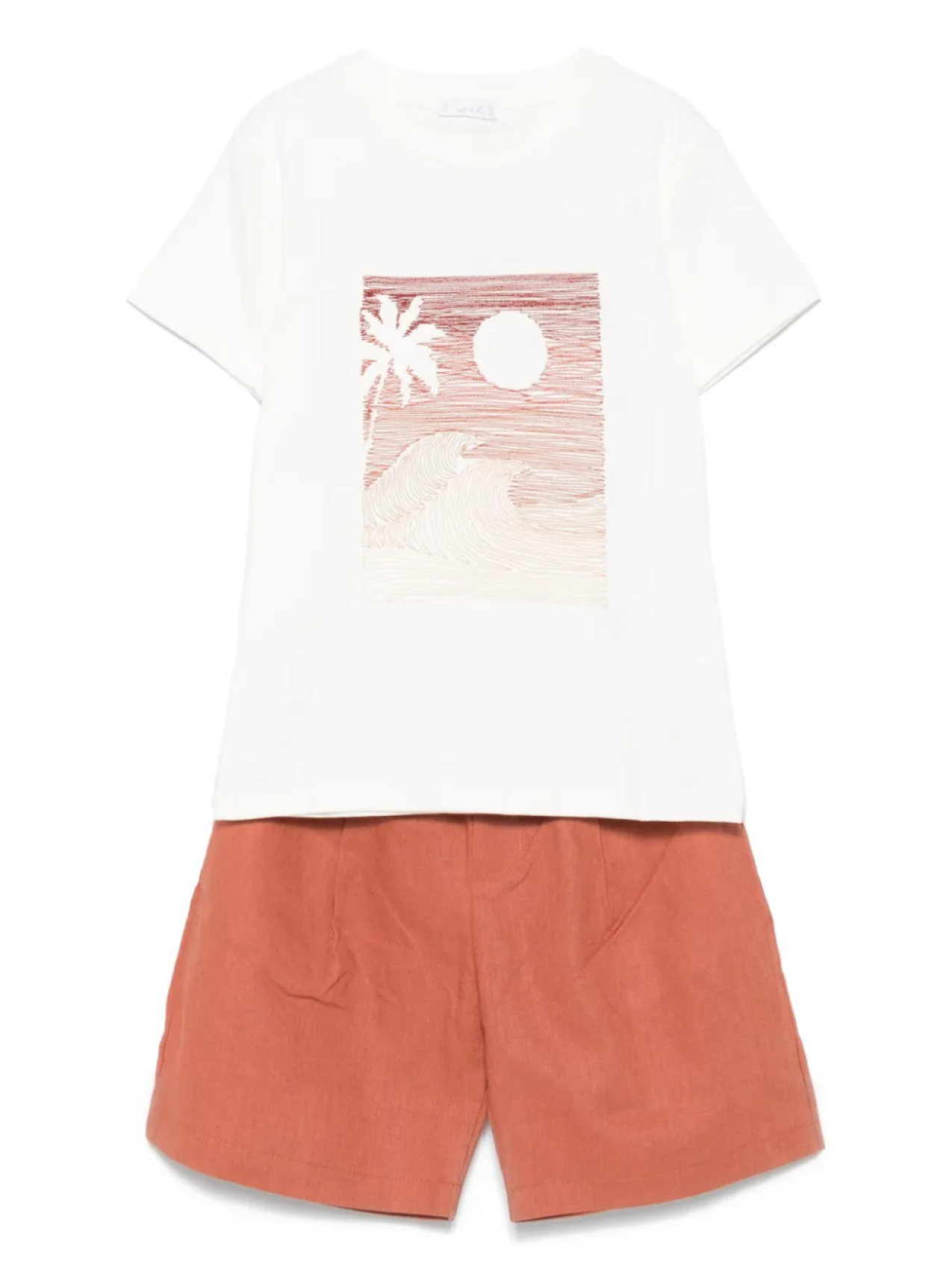 Шорты на завязках Miss Grant Kids, коричневый
Шорты на завязках Miss Grant Kids, коричневый