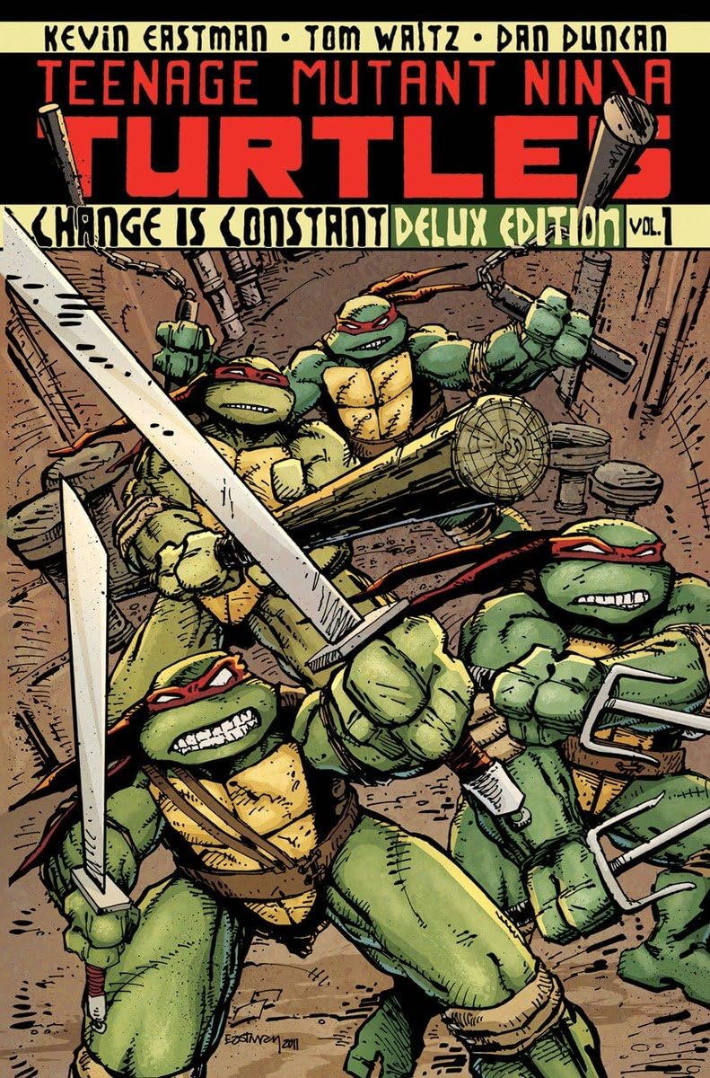 Teenage Mutant Ninja Turtles Volume 1: Change is Constant Deluxe Edition (IDW Publishing)
Teenage Mutant Ninja Turtles Volume 1: Change is Constant Deluxe Edition (IDW Publishing)