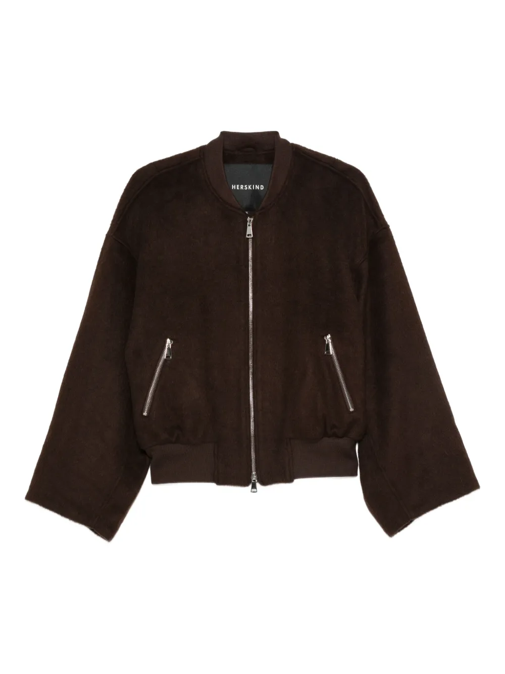 Шерстяной бомбер Herskind, коричневый
Шерстяной бомбер Herskind, коричневый