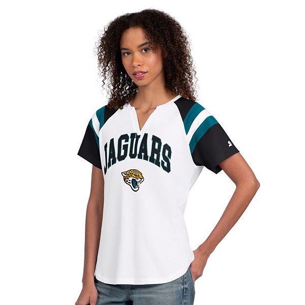 Женская белая футболка Jacksonville Jaguars Game On с V-образным вырезом Starter, Белый, Женская белая футболка Jacksonville Jaguars Game On с V-образным вырезом Starter
Женская белая футболка Jacksonville Jaguars Game On с V-образным вырезом Starter, Белый, Женская белая футболка Jacksonville Jaguars Game On с V-образным вырезом Starter
