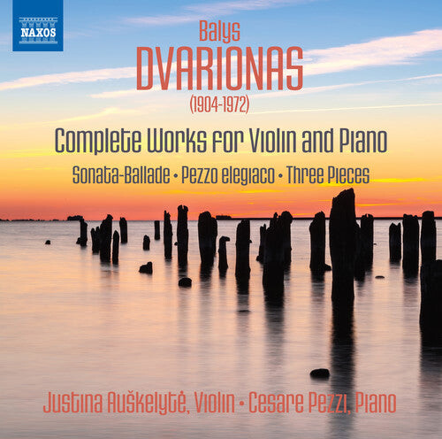 CD диск Dvarionas / Auskelyte / Pezzi: Balys Dvarionas: Complete Works for Violin & Piano
CD диск Dvarionas / Auskelyte / Pezzi: Balys Dvarionas: Complete Works for Violin & Piano