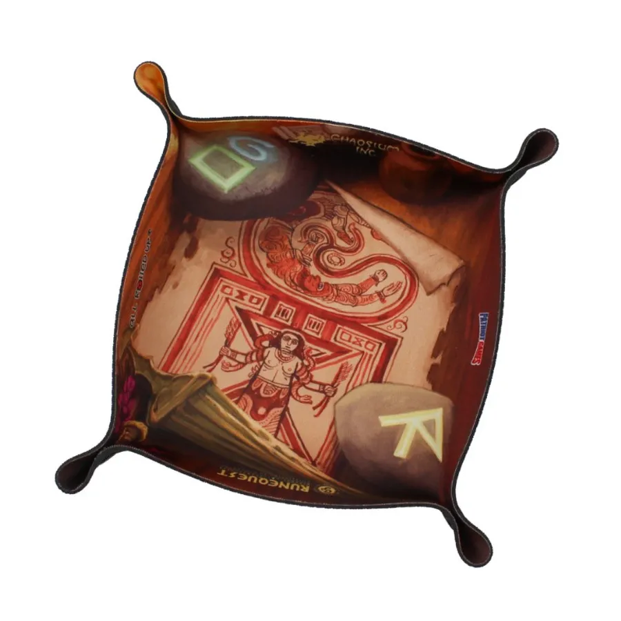 Складной квадратный лоток для игральных костей — прокрутка, Dice Trays & Accessories (All Rolled Up)
Складной квадратный лоток для игральных костей — прокрутка, Dice Trays & Accessories (All Rolled Up)