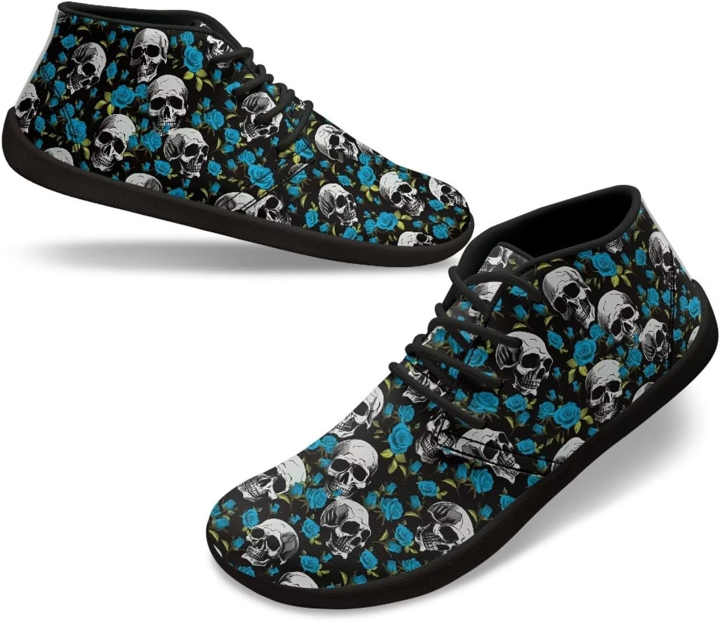 Мужские кроссовки Tomeusey Barefoot, обувь без шнурков, дышащие, с нулевым падением, легкие повседневные кроссовки для ходьбы и занятий спортом, Skull Blue Rose
Мужские кроссовки Tomeusey Barefoot, обувь без шнурков, дышащие, с нулевым падением, легкие повседневные кроссовки для ходьбы и занятий спортом, Skull Blue Rose