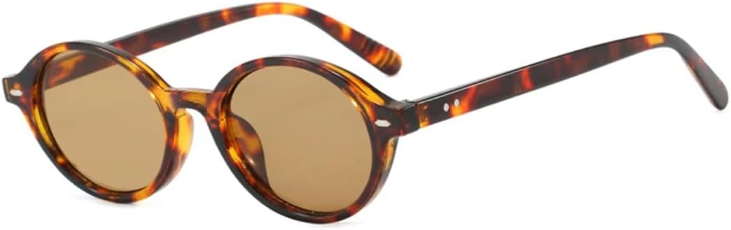 Ретро маленькие овальные женские солнцезащитные очки, модные конфетные цвета, защита от УФ-излучения UV400, мужские трендовые очки с заклепками, панк-стиль HHZZYVY, Leopard Tea
Ретро маленькие овальные женские солнцезащитные очки, модные конфетные цвета, защита от УФ-излучения UV400, мужские трендовые очки с заклепками, панк-стиль HHZZYVY, Leopard Tea