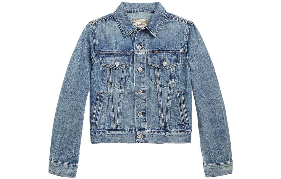 Джинсовая куртка морского синего цвета для детей Polo Ralph Lauren
Джинсовая куртка морского синего цвета для детей Polo Ralph Lauren