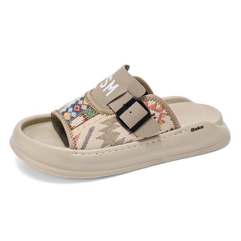 Тихие, нескользящие, амортизирующие сандалии для мужчин BAKE, Khaki
Тихие, нескользящие, амортизирующие сандалии для мужчин BAKE, Khaki