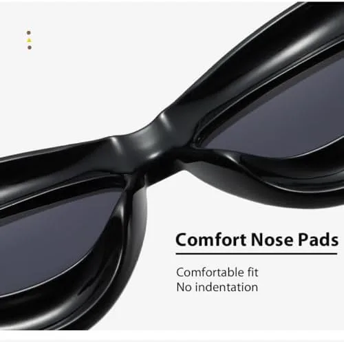 Винтажные солнцезащитные очки «кошачий глаз» 2026 года для женщин и мужчин, модные, забавные, с эффектом губ, в стиле панк, с большой оправой MTZJH, Green Black
Винтажные солнцезащитные очки «кошачий глаз» 2026 года для женщин и мужчин, модные, забавные, с эффектом губ, в стиле панк, с большой оправой MTZJH, Green Black