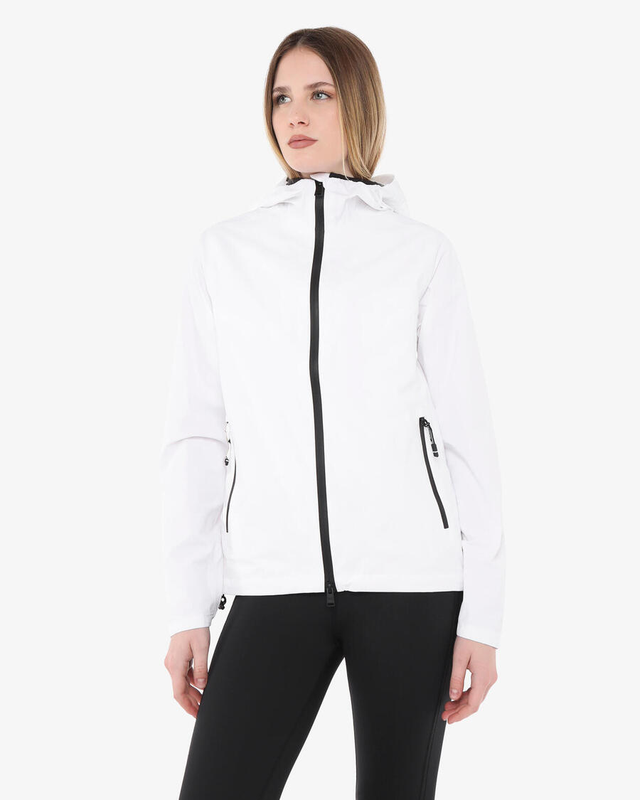 JAKED белая синтетическая фитнес-куртка для женщин
JAKED белая синтетическая фитнес-куртка для женщин