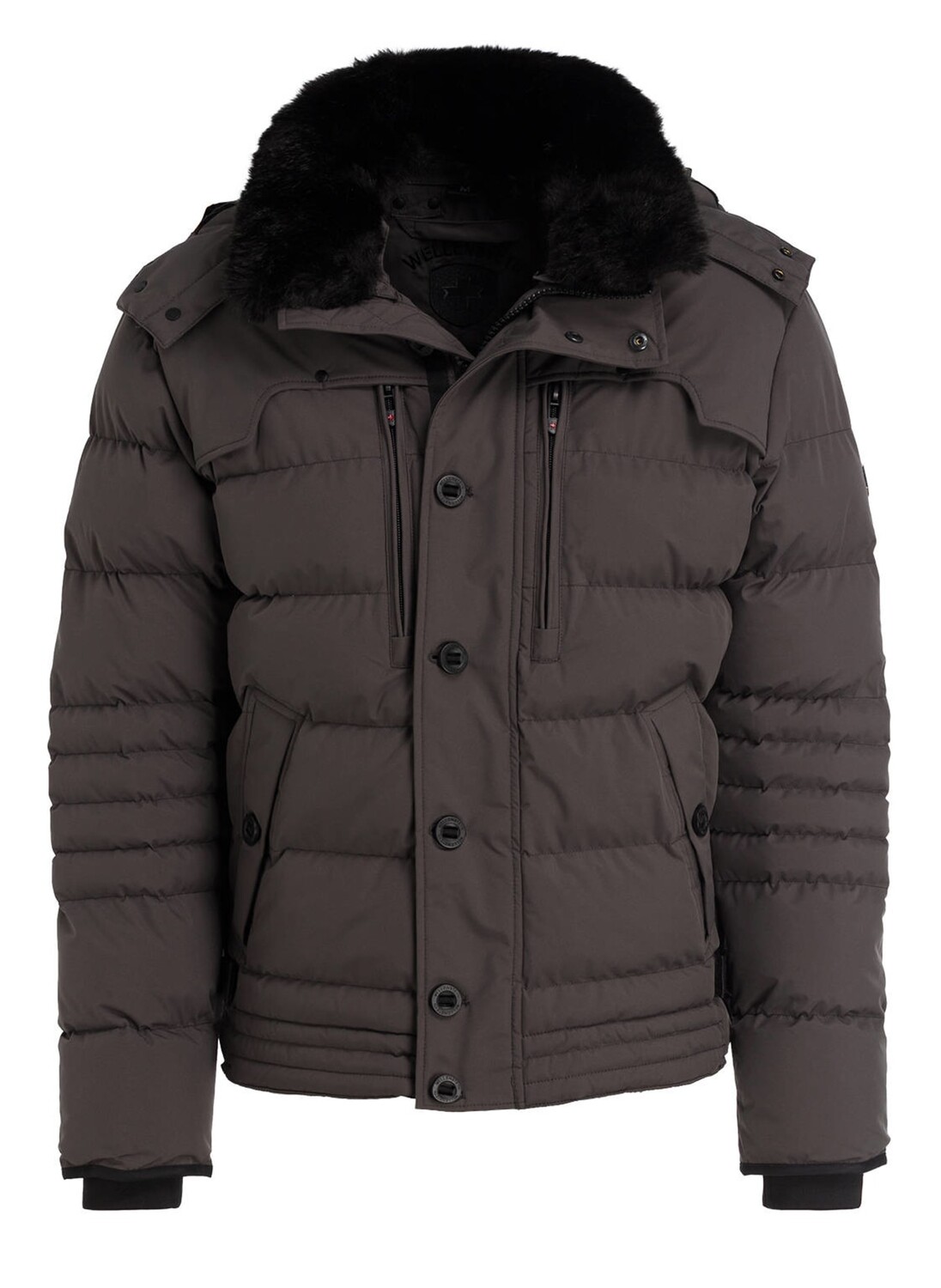 Стеганая куртка Starstream со съемным капюшоном и отделкой из искусственного меха Wellensteyn, серый
Стеганая куртка Starstream со съемным капюшоном и отделкой из искусственного меха Wellensteyn, серый