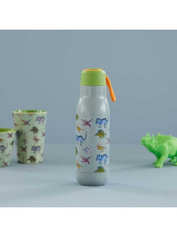 Rice Бутылка из нержавеющей стали с новым принтом "Динозавр" в серо-голубом цвете
Rice Бутылка из нержавеющей стали с новым принтом "Динозавр" в серо-голубом цвете