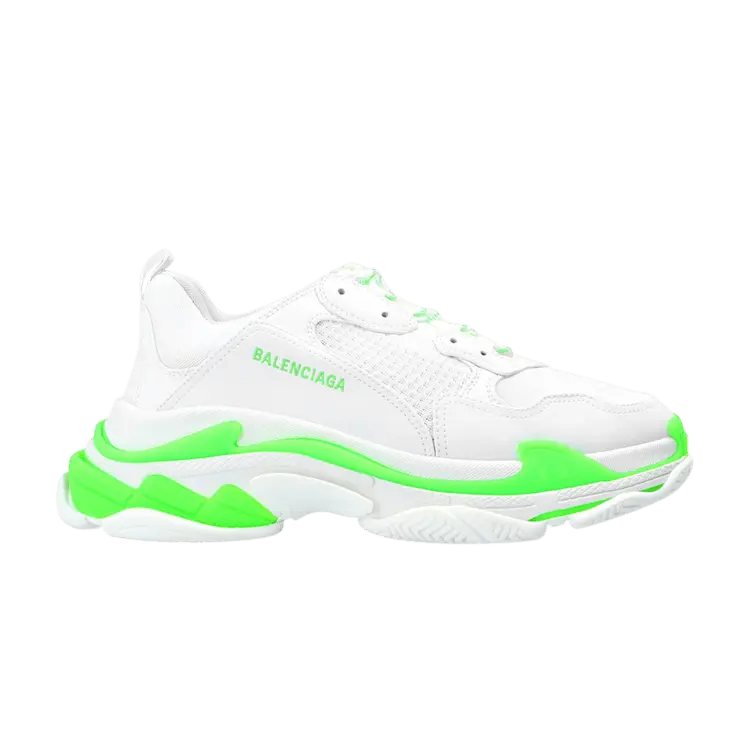 Кроссовки Balenciaga Triple S Sneaker 'White Fluo Green', белый
Кроссовки Balenciaga Triple S Sneaker 'White Fluo Green', белый